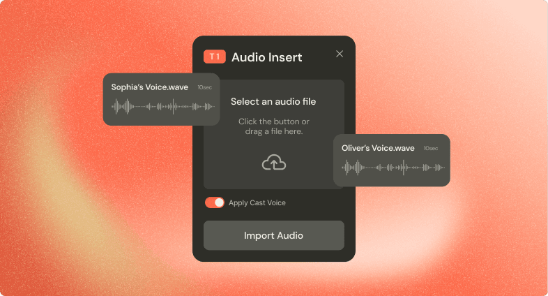 Direct Recording & Voice Conversion (STS)